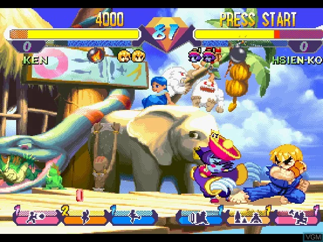 Изображение игры: Super Gem Fighter Mini Mix