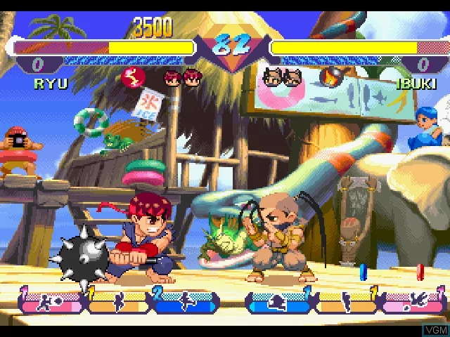 Изображение игры: Super Gem Fighter Mini Mix
