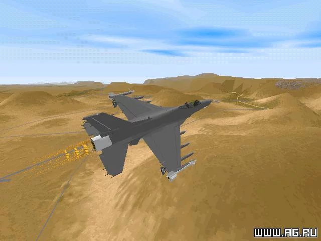 Изображение игры: F-16 Fighting Falcon