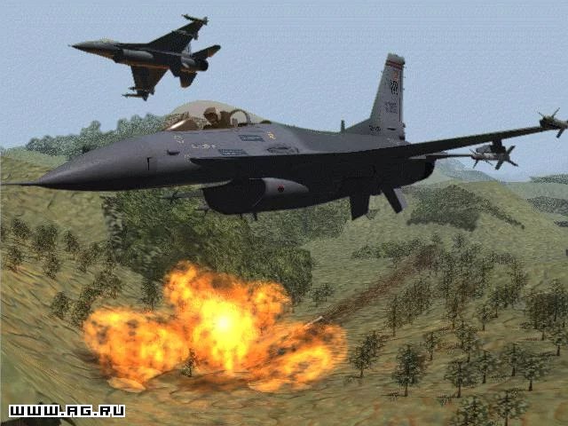 Изображение игры: F-16 Fighting Falcon
