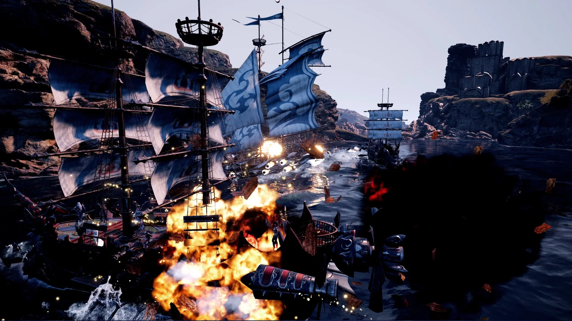Изображение игры: Voyage Senki VR 海洋传说 VR