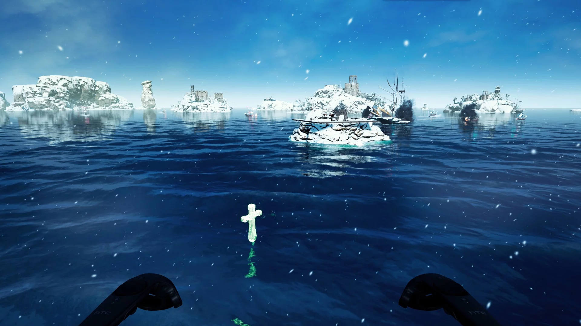 Изображение игры: Voyage Senki VR 海洋传说 VR
