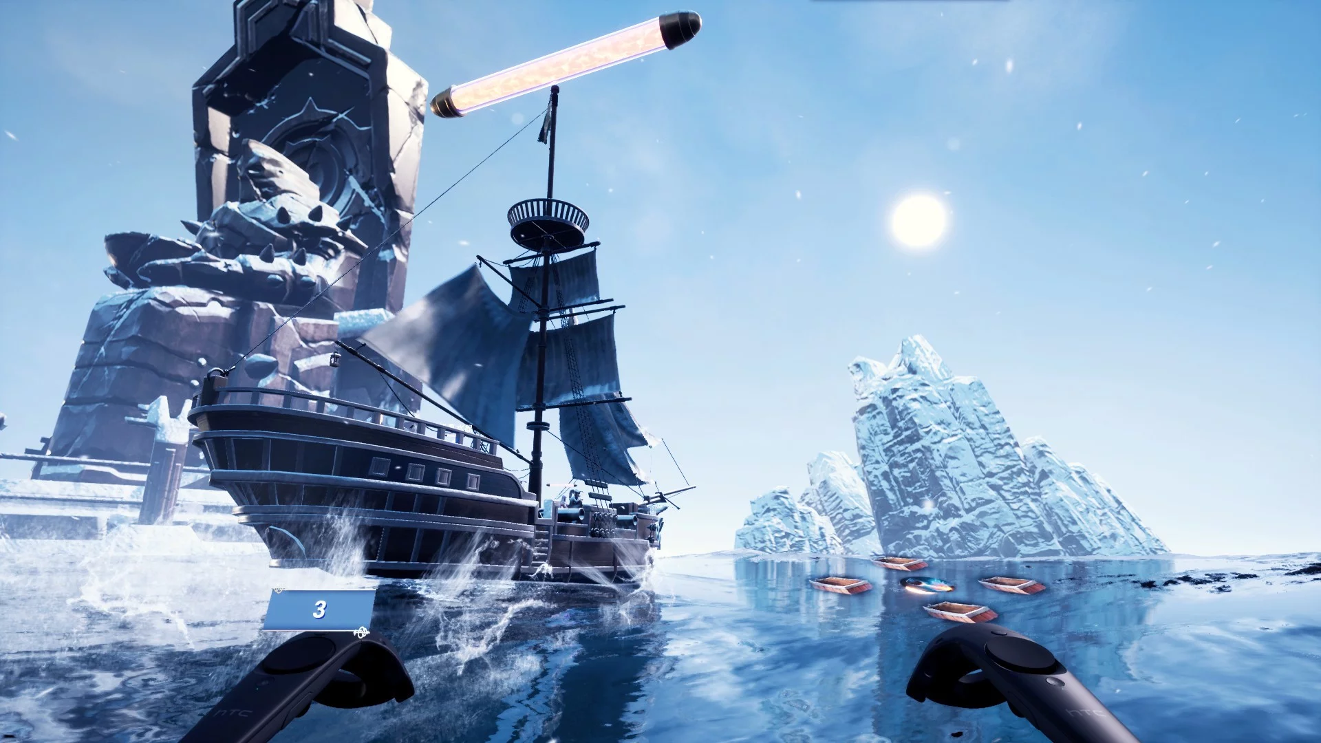 Изображение игры: Voyage Senki VR 海洋传说 VR