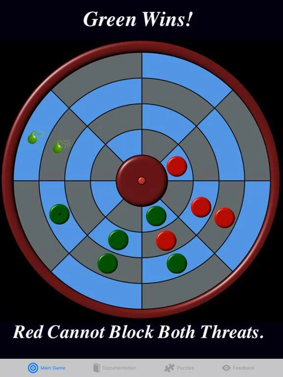 Изображение игры: Tic Tac Toe in a Circle