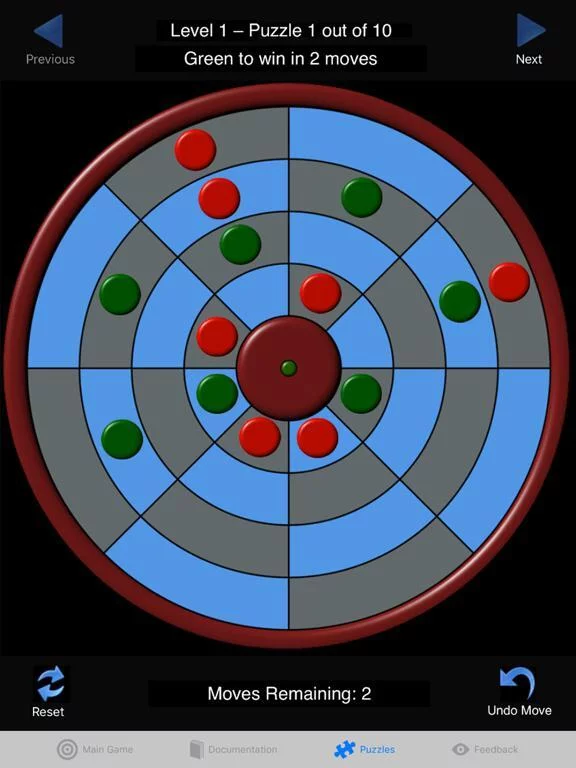 Изображение игры: Tic Tac Toe in a Circle