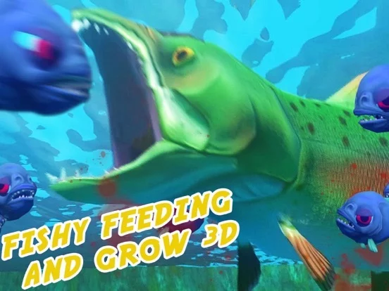 Изображение игры: Fishy Feeding and Grow 3D
