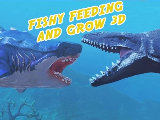Изображение игры: Fishy Feeding and Grow 3D