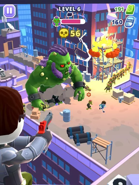 Изображение игры: Heli Monsters - Giant Hunter