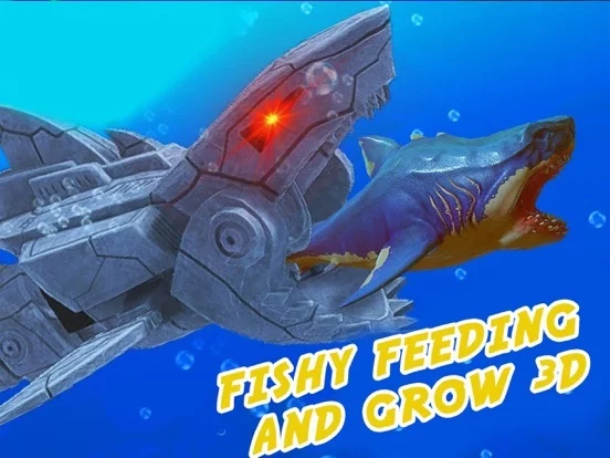 Изображение игры: Fishy Feeding and Grow 3D
