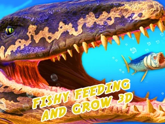 Изображение игры: Fishy Feeding and Grow 3D