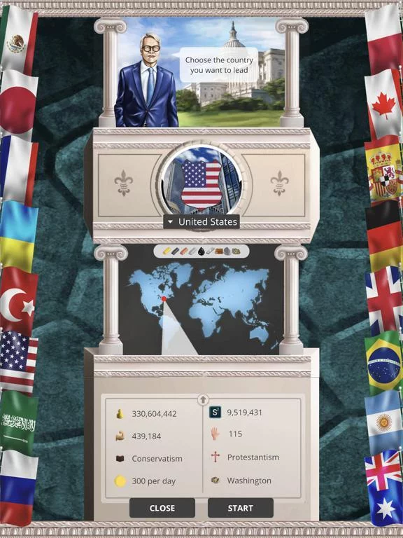Изображение игры: MA 1 – President Simulator