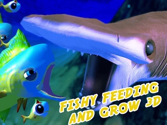 Изображение игры: Fishy Feeding and Grow 3D
