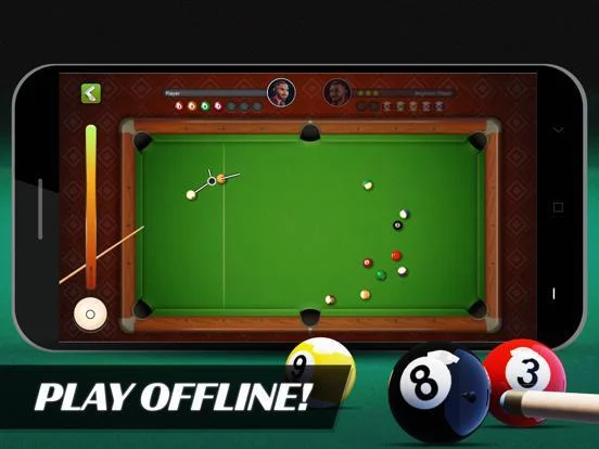 Изображение игры: 8 Ball Billiards - Offline
