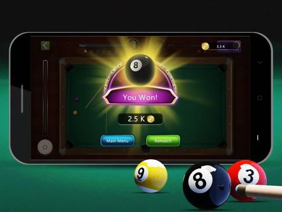 Изображение игры: 8 Ball Billiards - Offline
