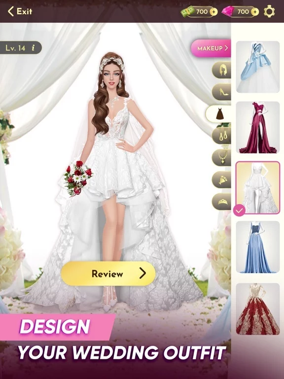 Изображение игры: Wedding Stylist: Makeup Bride