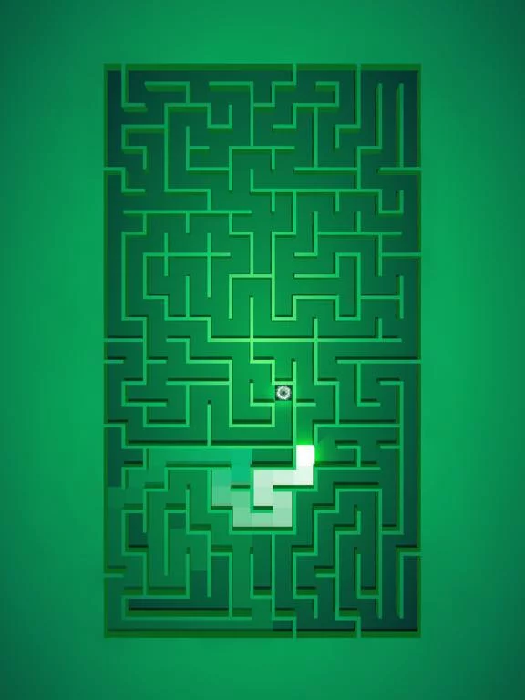 Изображение игры: Maze: Minimalist Light Game