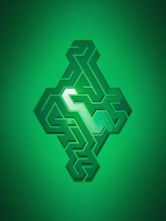 Изображение игры: Maze: Minimalist Light Game
