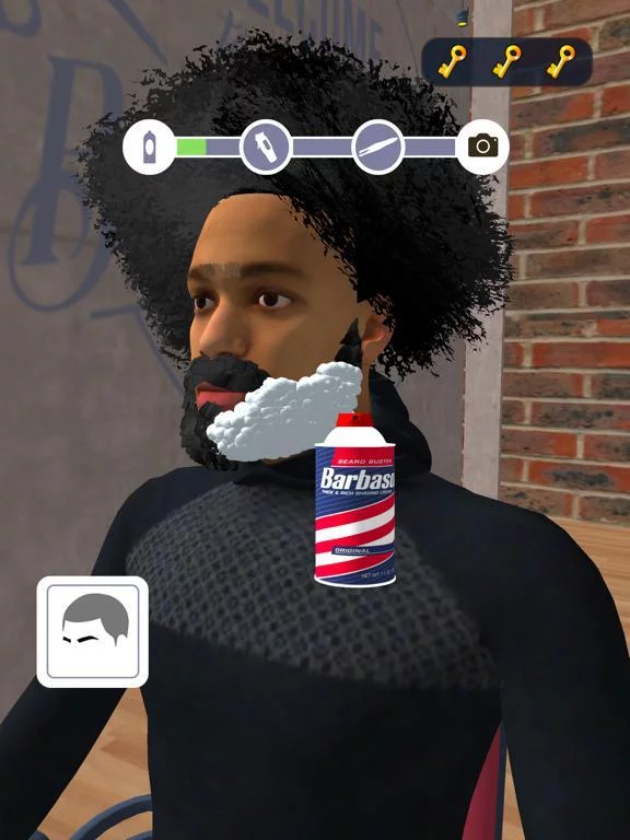 Изображение игры: Barbershop Sim 3D