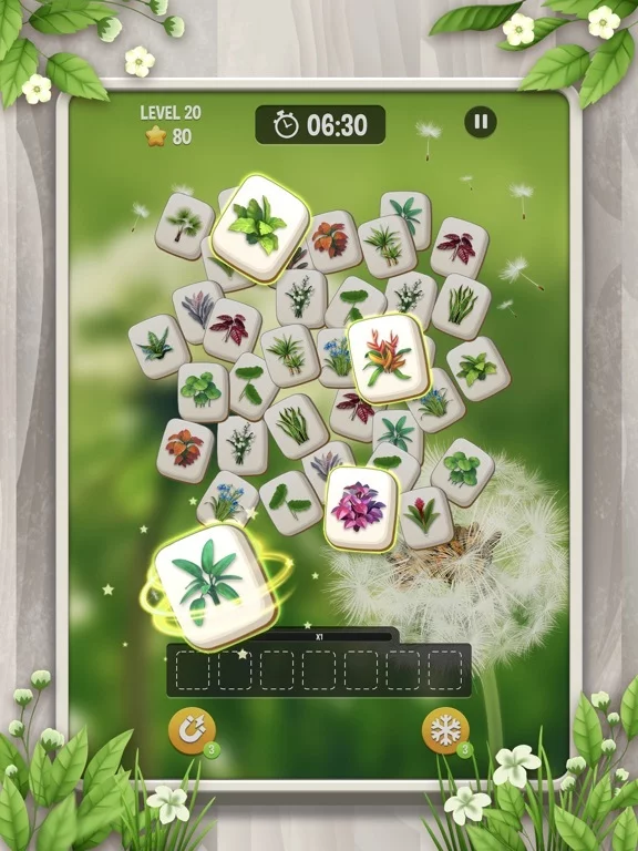 Изображение игры: Zen Blossom: Flower Tile Match