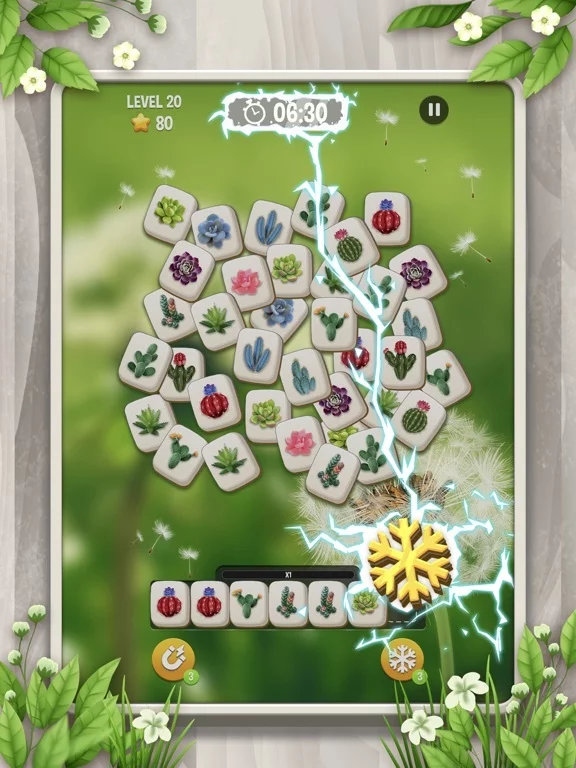 Изображение игры: Zen Blossom: Flower Tile Match