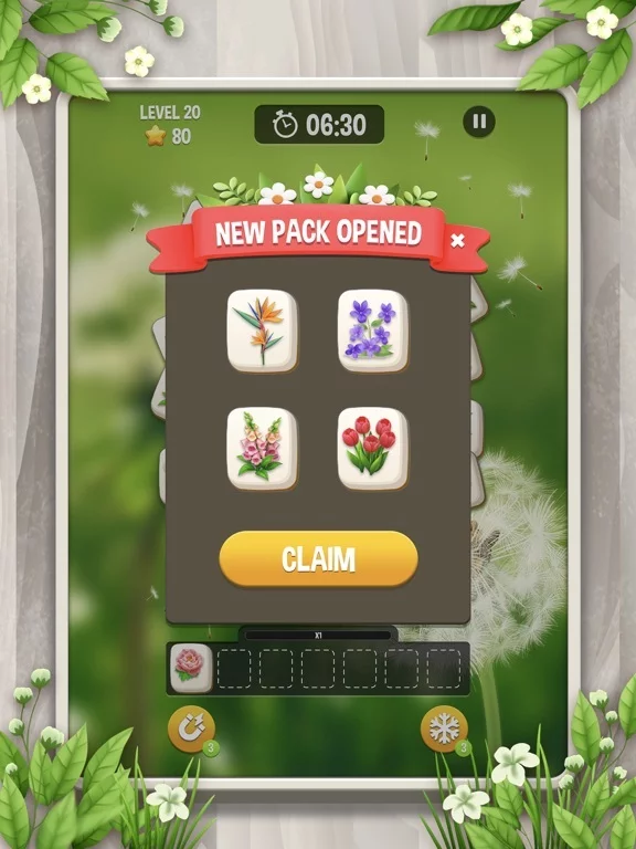 Изображение игры: Zen Blossom: Flower Tile Match