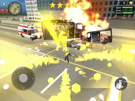 Изображение игры: Flying Spider Hero: Crime City
