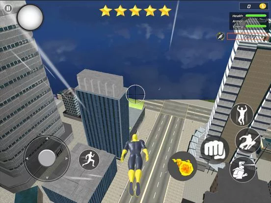 Изображение игры: Flying Spider Hero: Crime City