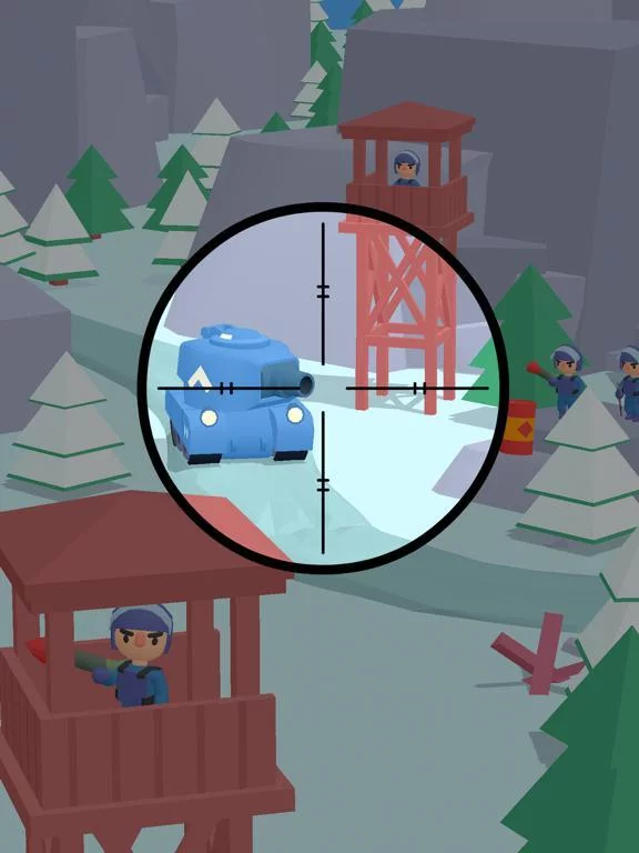 Изображение игры: Tank Sniper: 3D Shooting Games