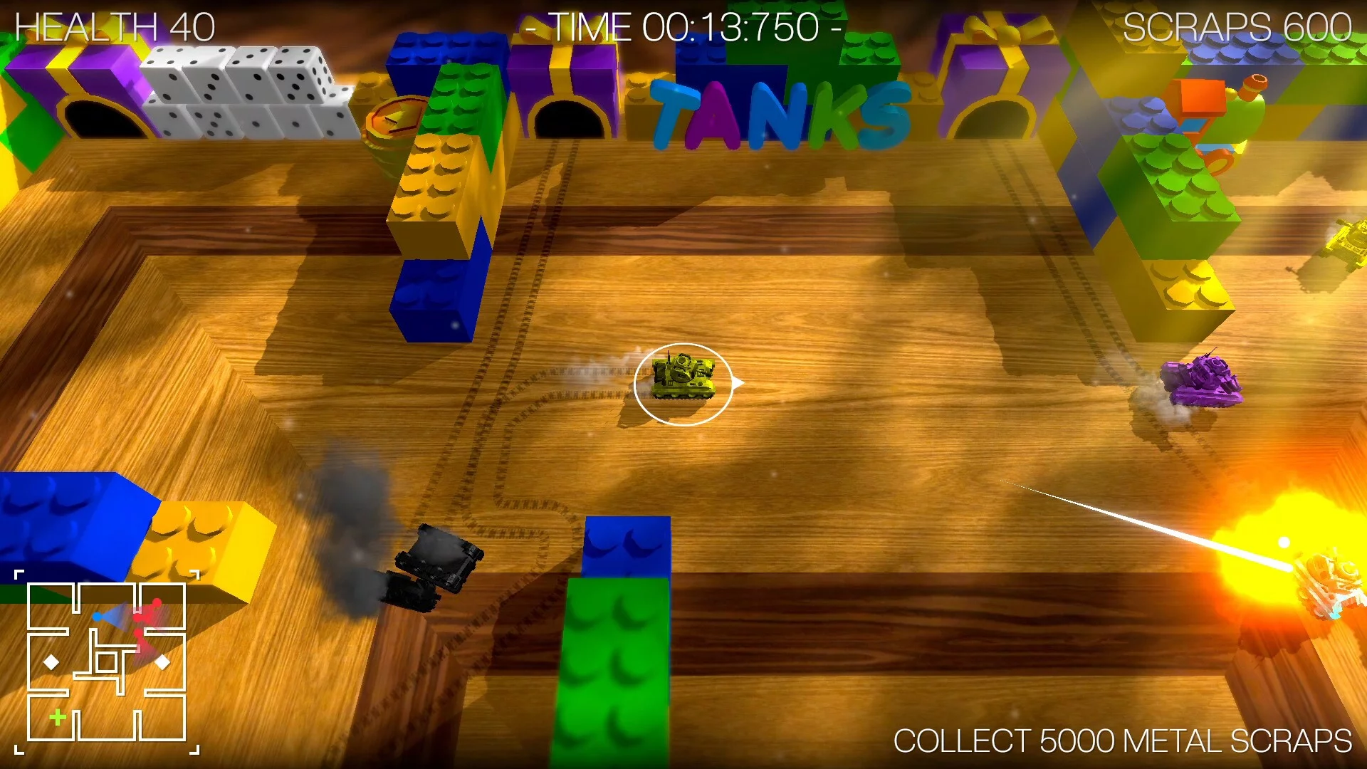 Изображение игры: Arenas Of Tanks