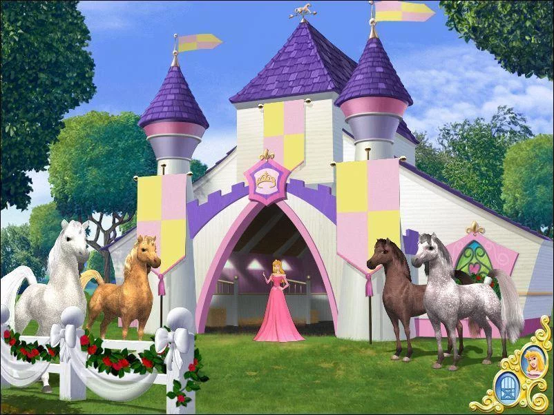 Изображение игры: Disney Princess Royal Horse Show