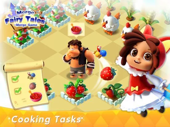 Изображение игры: Merge Fairy Tales - Merge Game