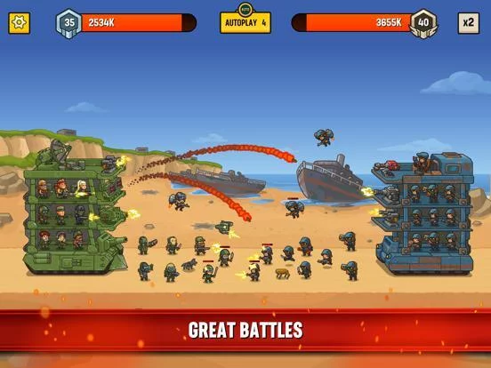 Изображение игры: Modern War Defense