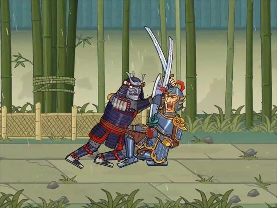 Изображение игры: Crazy Samurai