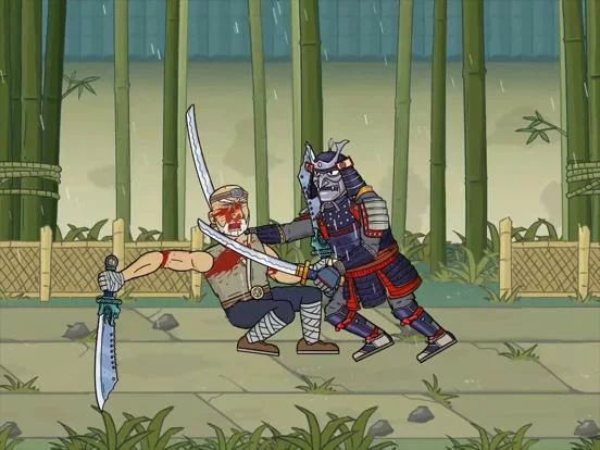 Изображение игры: Crazy Samurai