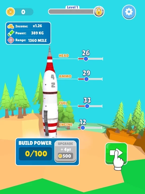 Изображение игры: Rocket Hell