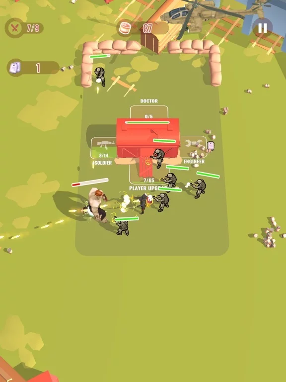 Изображение игры: Crowd Survival Zombie Games