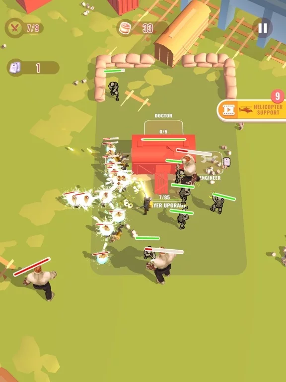 Изображение игры: Crowd Survival Zombie Games