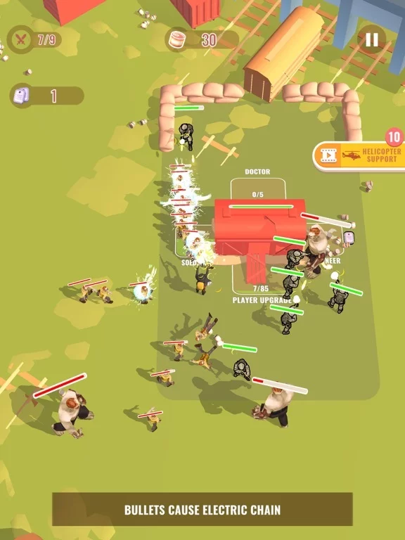 Изображение игры: Crowd Survival Zombie Games