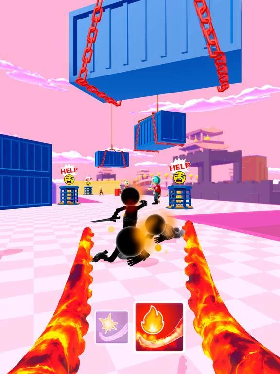 Изображение игры: Tentacle Hit: Dark Assassin