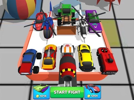 Изображение игры: Superhero Car Merge Master