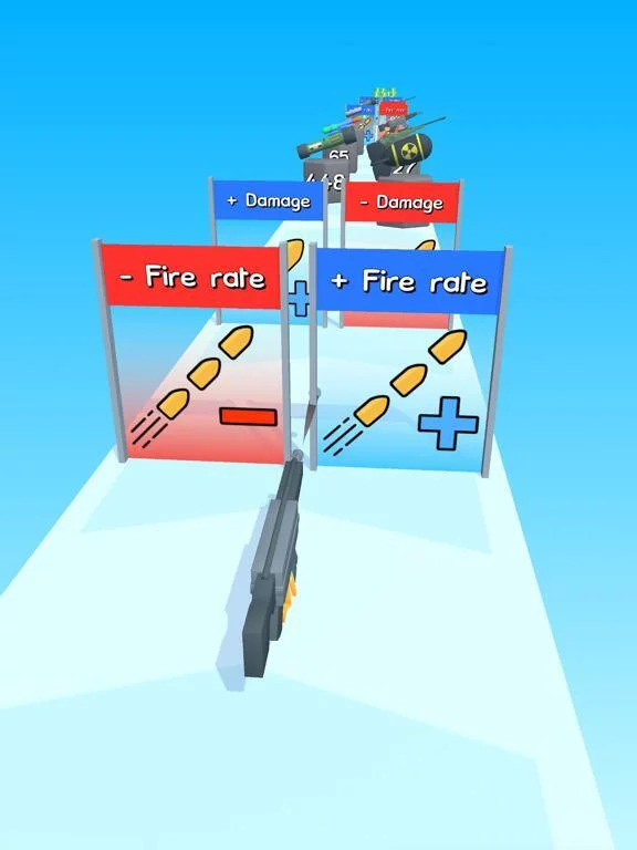 Изображение игры: Gun Head Run