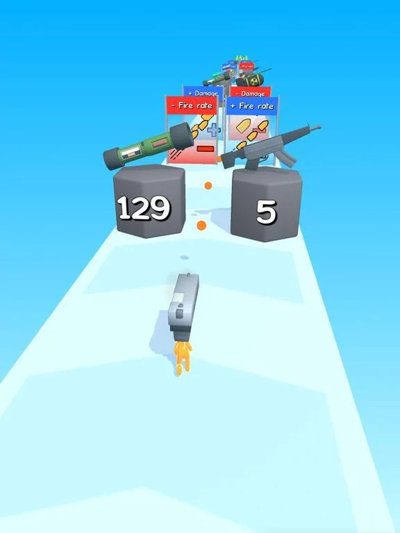 Изображение игры: Gun Head Run