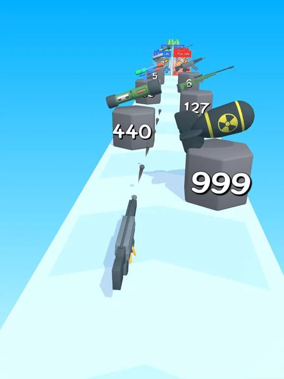 Изображение игры: Gun Head Run