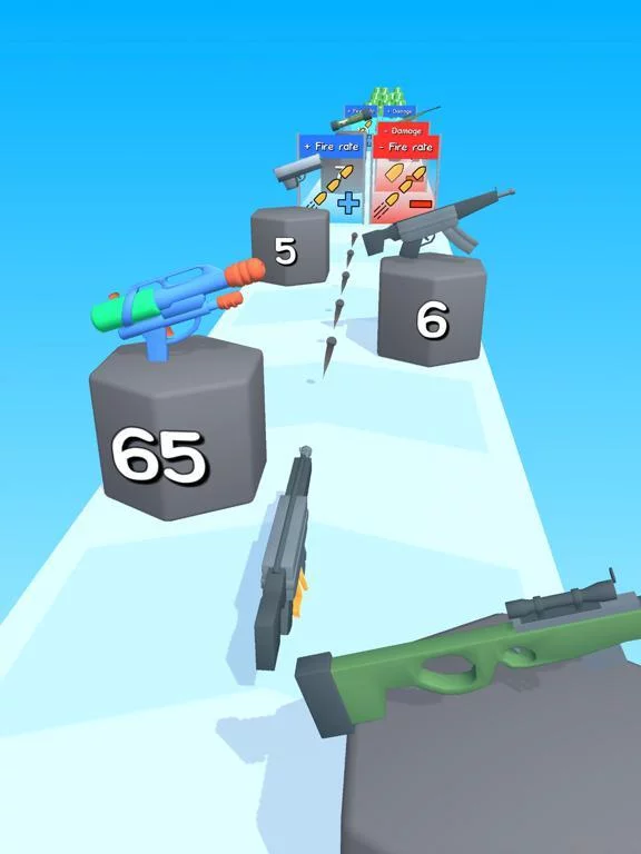 Изображение игры: Gun Head Run