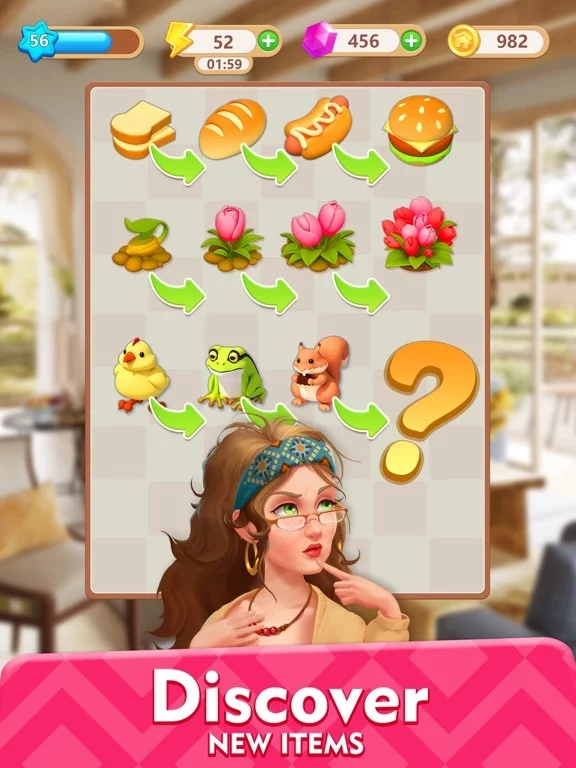 Изображение игры: Happy Merge Decoration