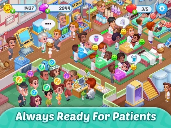 Изображение игры: Crazy Hospital: Doctor Dash