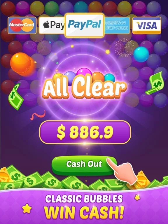 Изображение игры: Bubble Buzz: Win Real Cash