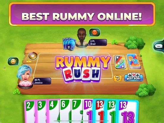 Изображение игры: Rummy Rush - Classic Card Game