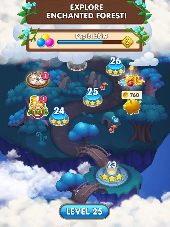 Изображение игры: Bubble Shooter - Fantasy Pop