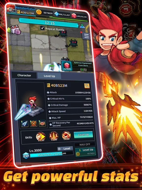 Изображение игры: MonsterEater (Idle RPG)